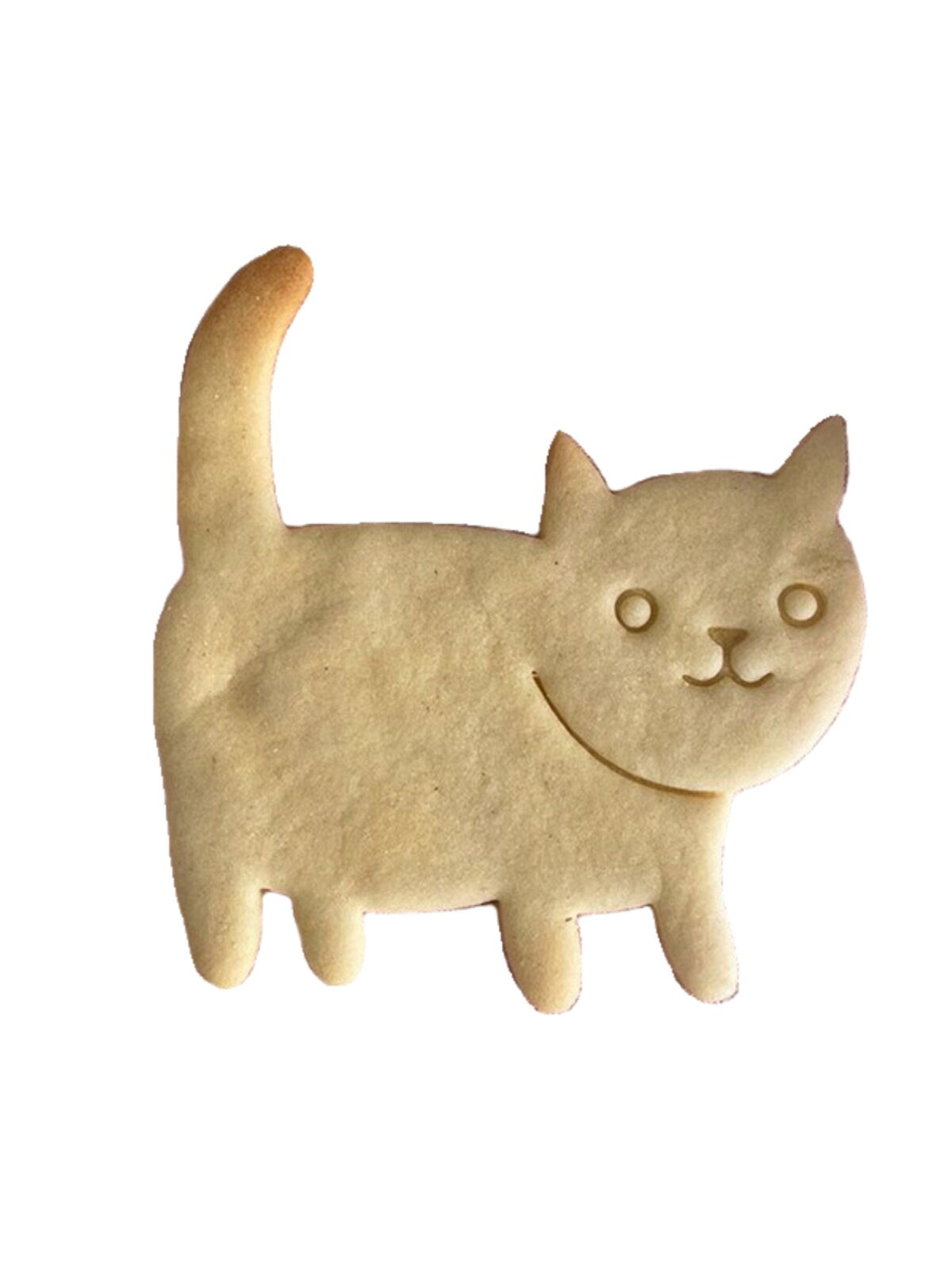 Cute Cat 3D Press Mold Food Grade for Biscuit Fondant Clay DIY