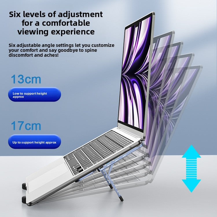 Foldable Laptop Stand with USB 3.0 Hub