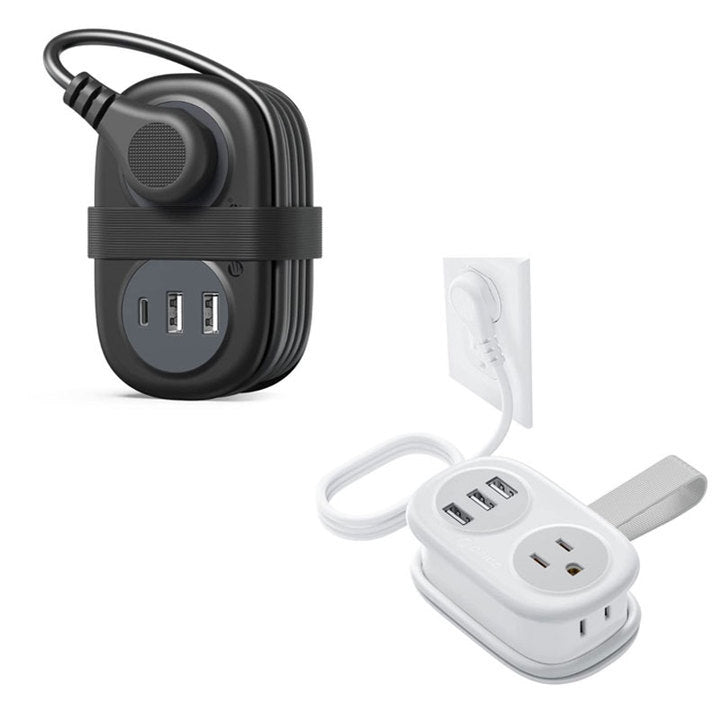 USB Power Strip with Multi-Port Charging
