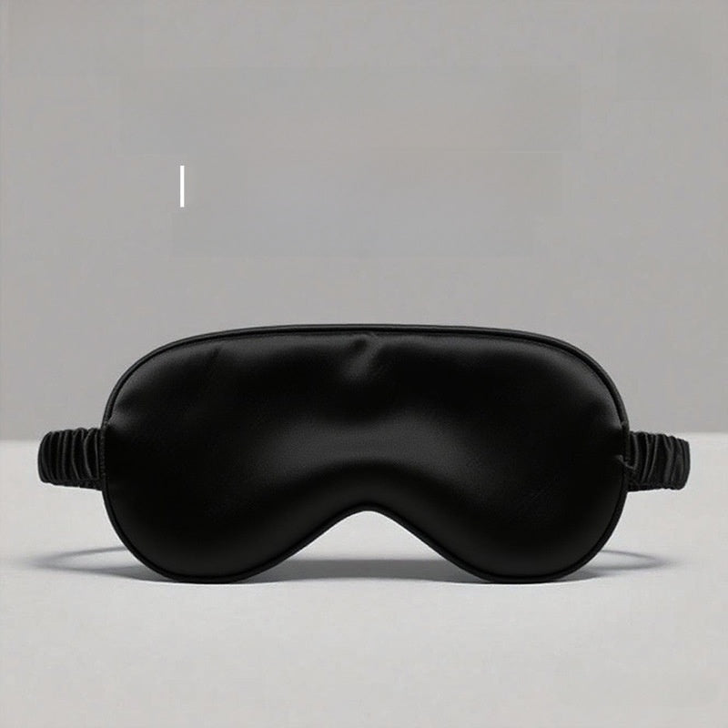 100% Mulberry Silk Sleep Mask, Double-Sided, 99.6% Light Blocking, Breathable Eye Mask for Sleeping with No-Pressure Fit