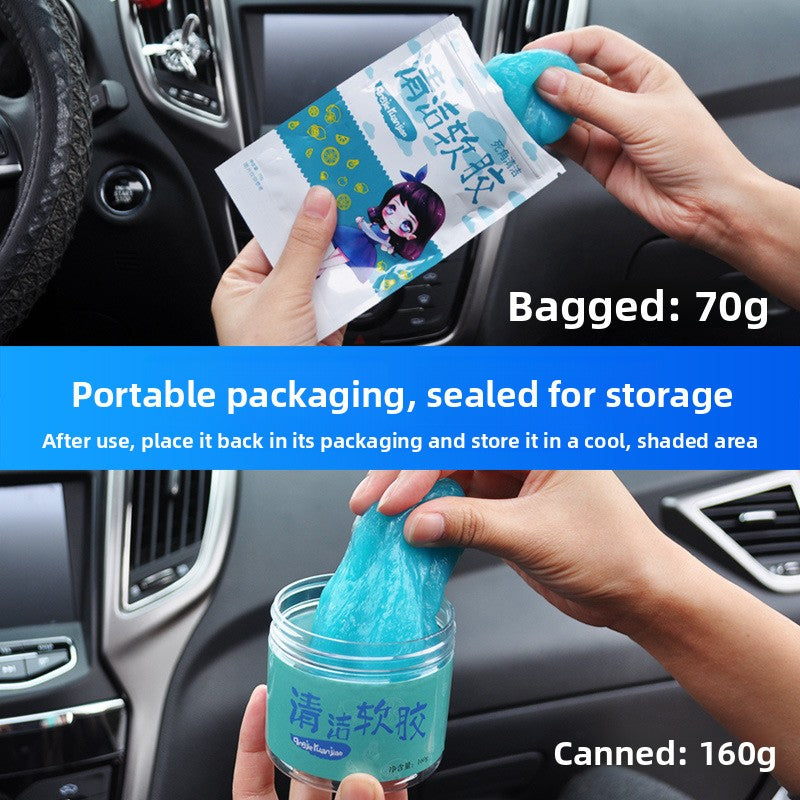 Car Interior Cleaning Soft Gel Mud for Dust Removal