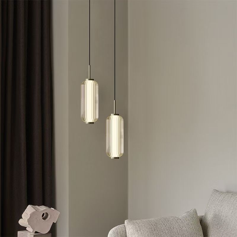 Designer Linear Glass Chandelier