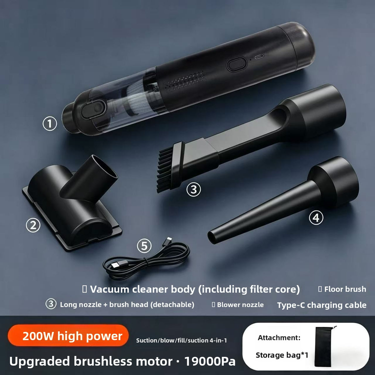 Handheld Cordless Vacuum Cleaner
