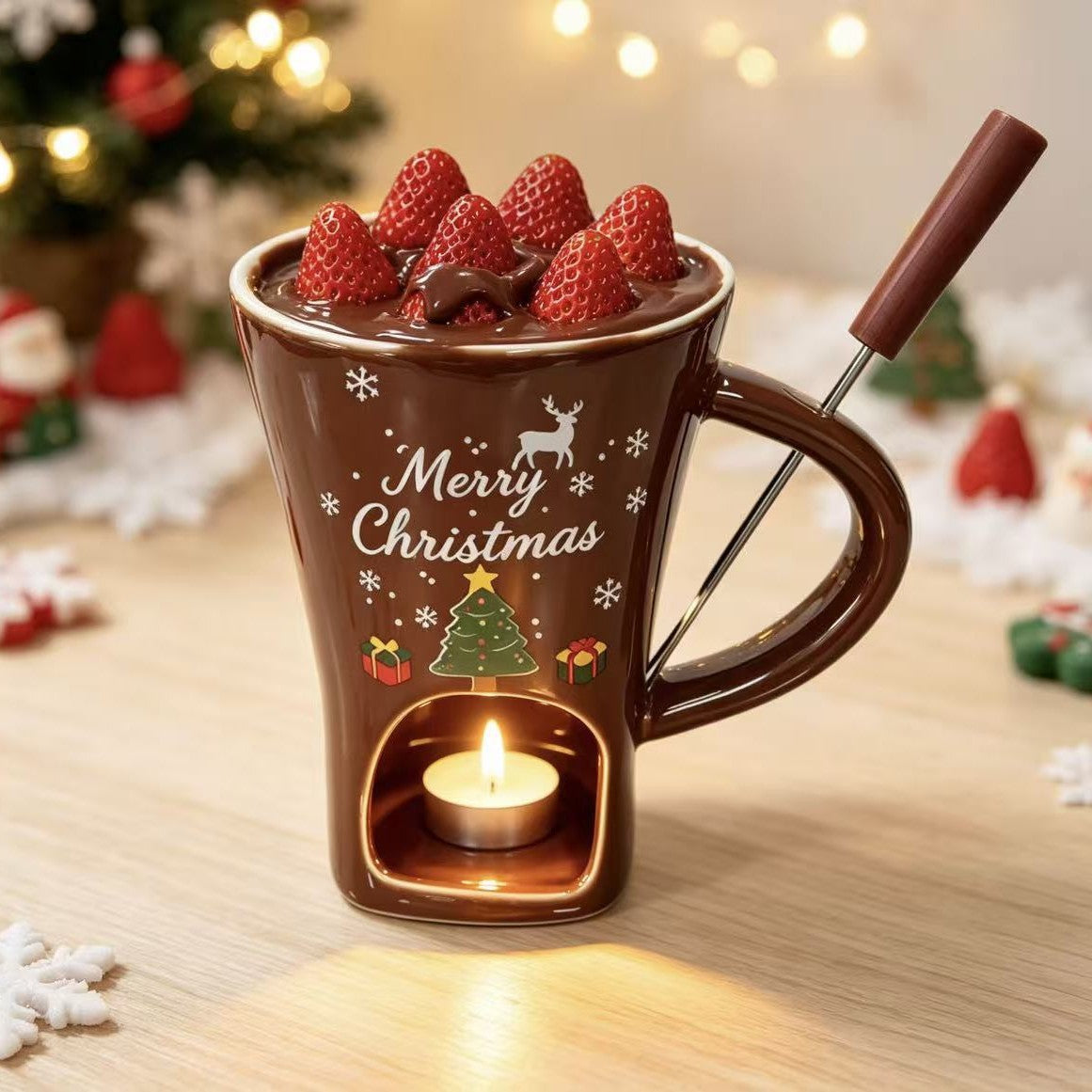 Christmas ceramic mug