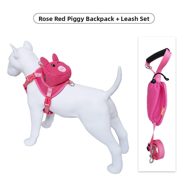 Pet backpack shoulder strap