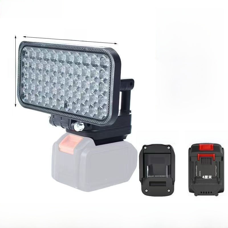 Portable Outdoor LED Work Light with Dual USB Charging
