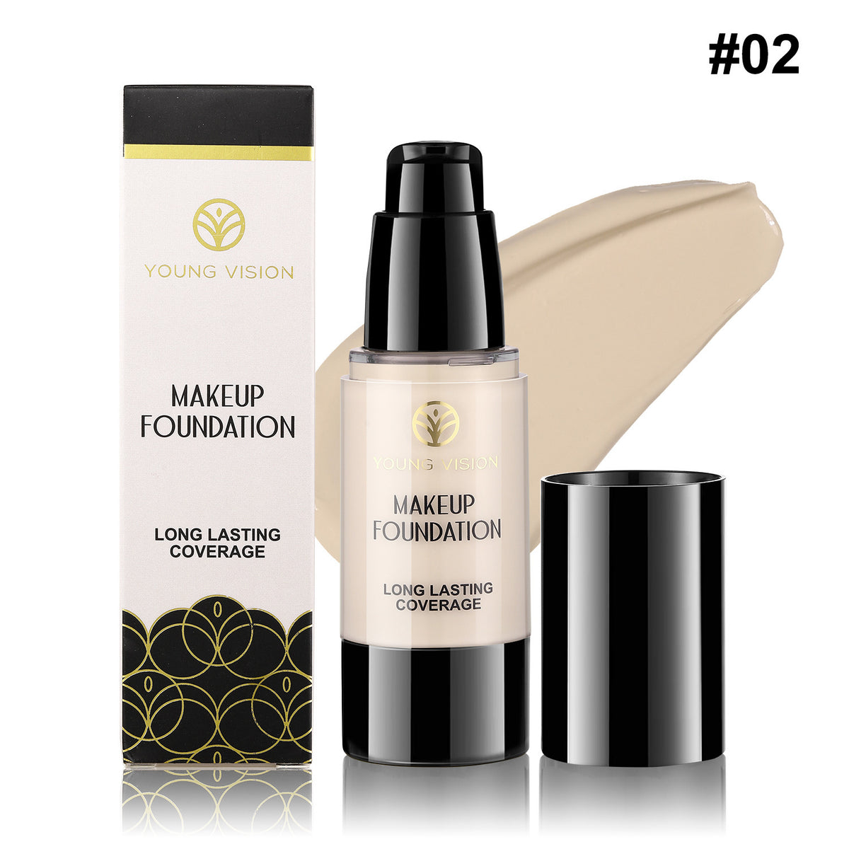 Matte Oil-Control Waterproof Liquid Foundation