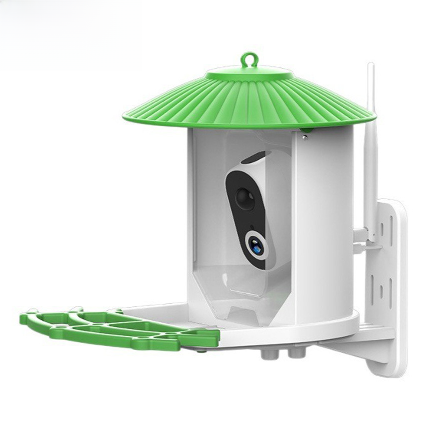 Smart Bird Feeder Camera with Solar Panel