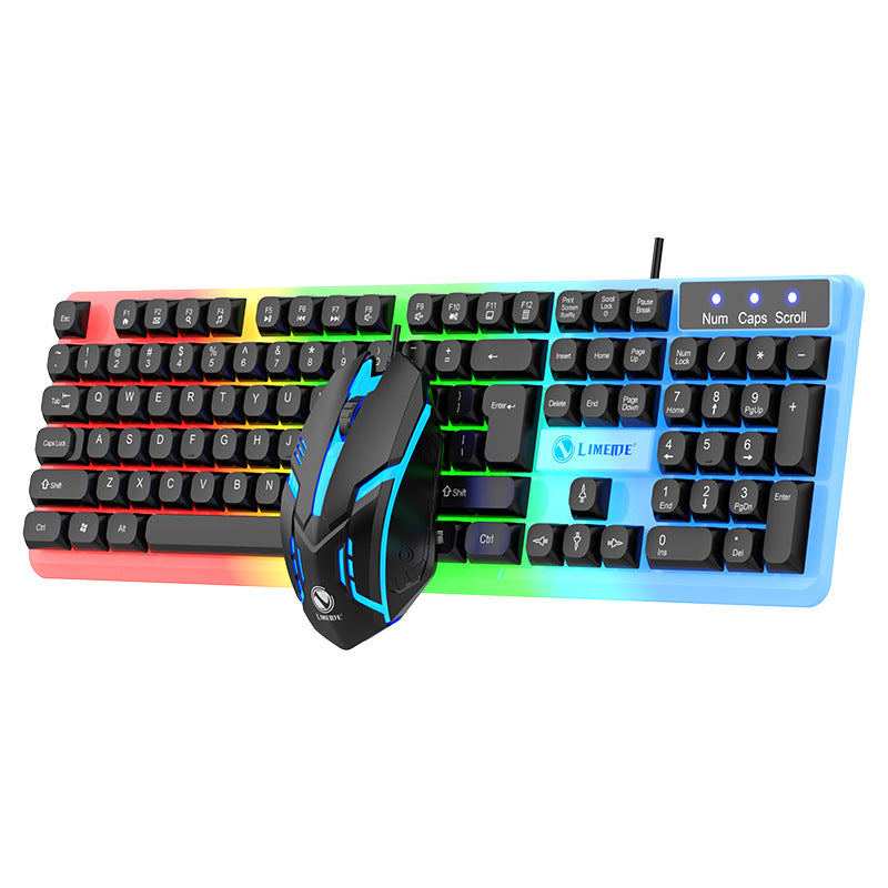 Luminous USB Keyboard and Mouse Combo