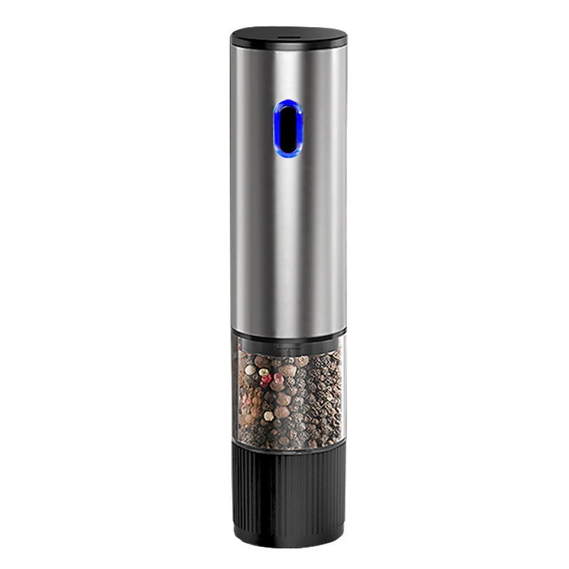 Electric Stainless Steel Adjustable Pepper and Salt Grinder