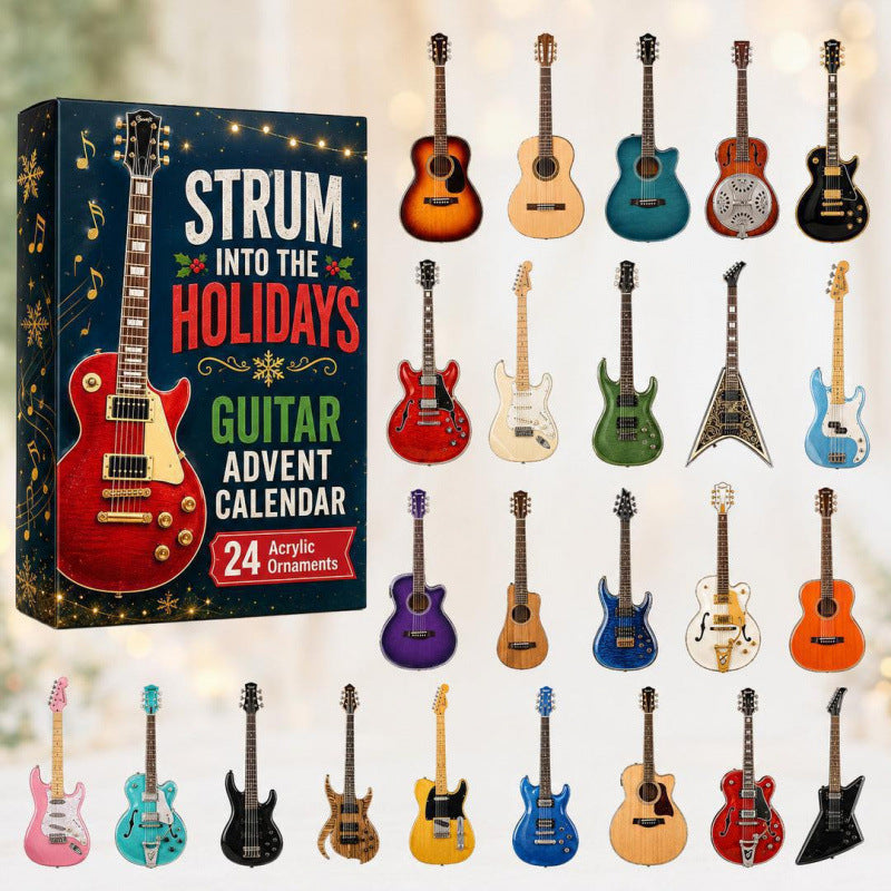 Christmas Countdown Calendar Blind Box Decoration Set