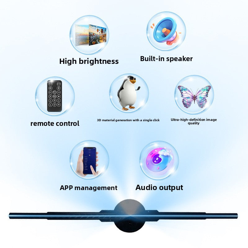 Holographic display machine