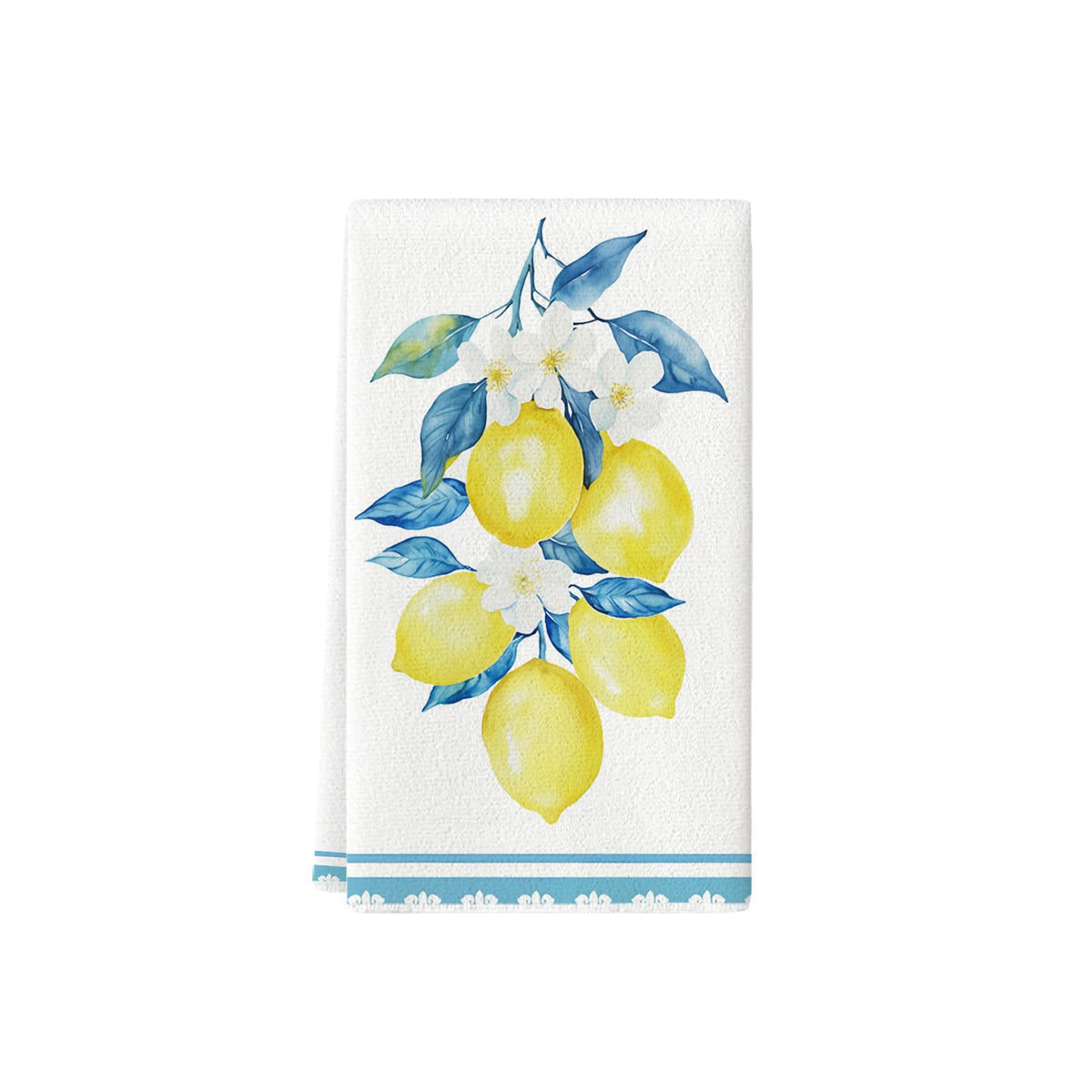 Lemon Print Microfiber Kitchen Towel
