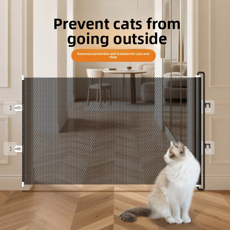 Retractable Pet Barrier Gate