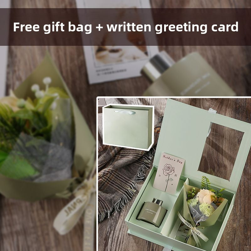 Practical, Sophisticated Flower Bouquet Scented Reed Diffuser Gift
