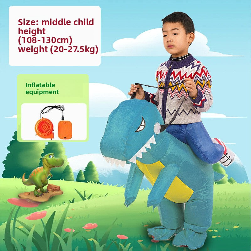 Dinosaur Inflatable Costume for Performance and Halloween