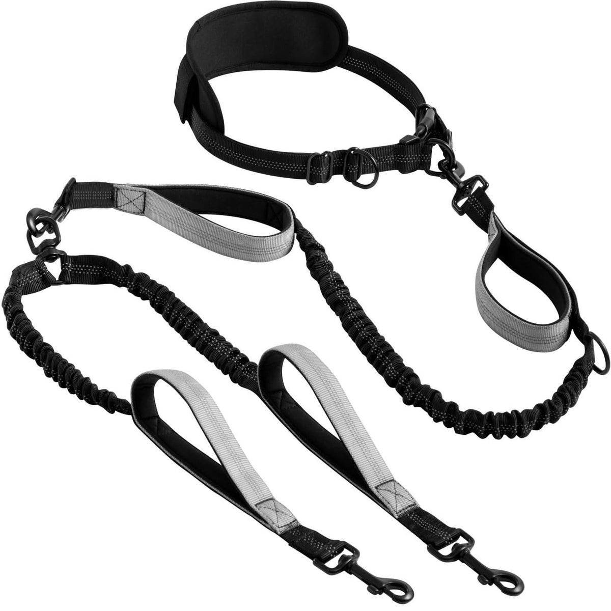 Double-Head Full Set Dog Leash Gadget
