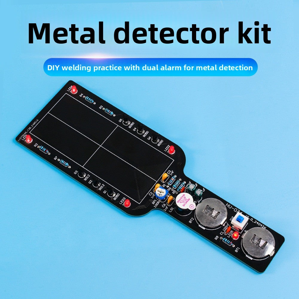 Electronic DIY Metal Detector Soldering Practice Kit