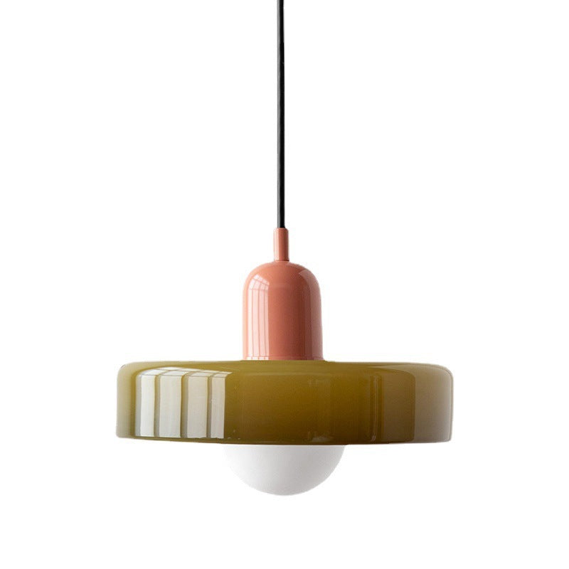 Nordic minimalist bedside glass lamp