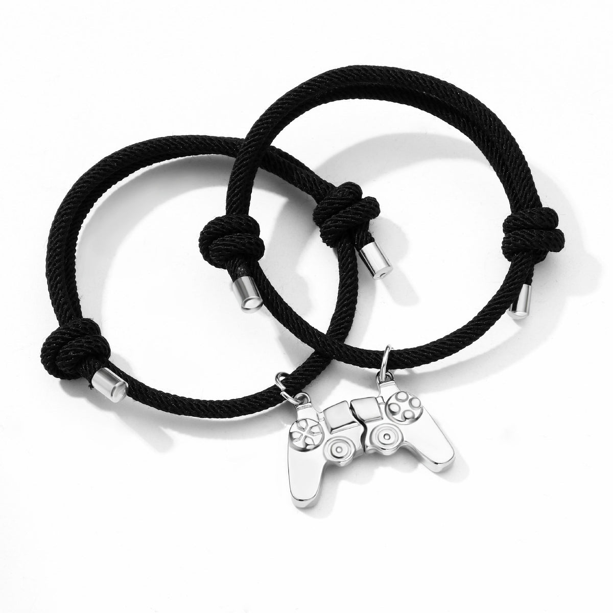 Magnetic Game Controller Couple Necklace