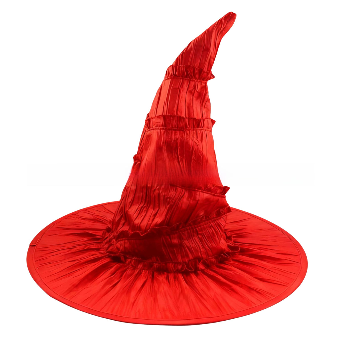 Velvet Witch Hat with Decorations for Halloween Party Costume Accessory