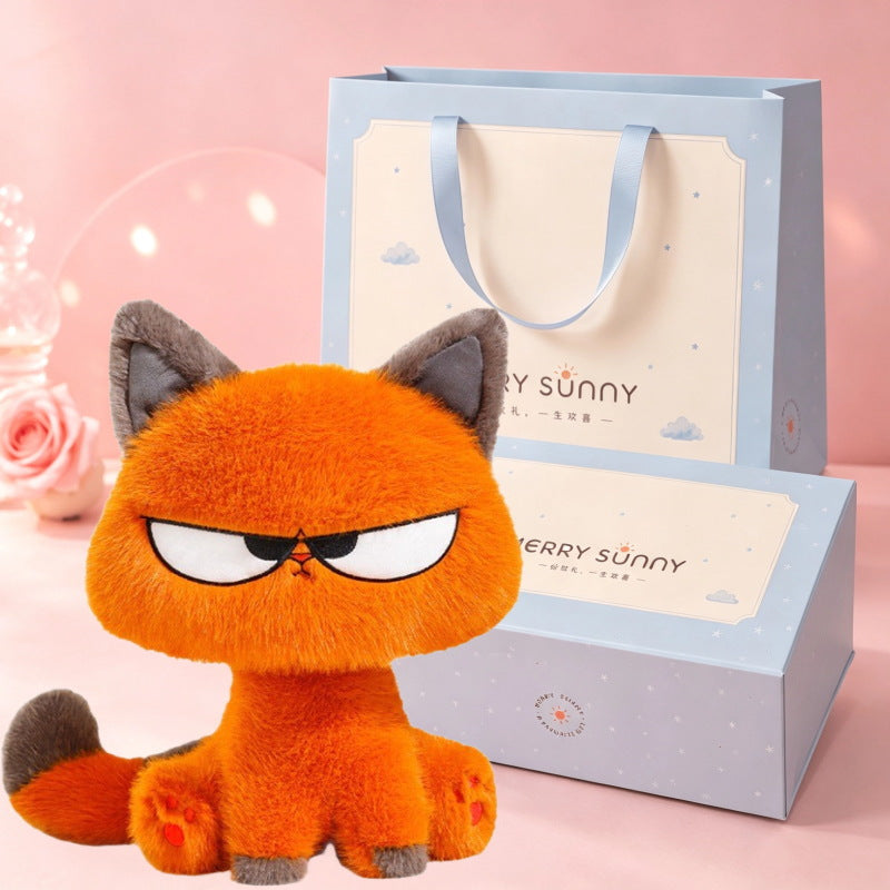 Cute Cartoon Cat Plush Doll