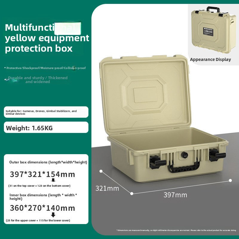 Durable Waterproof Plastic Protective Tool Case with Foam