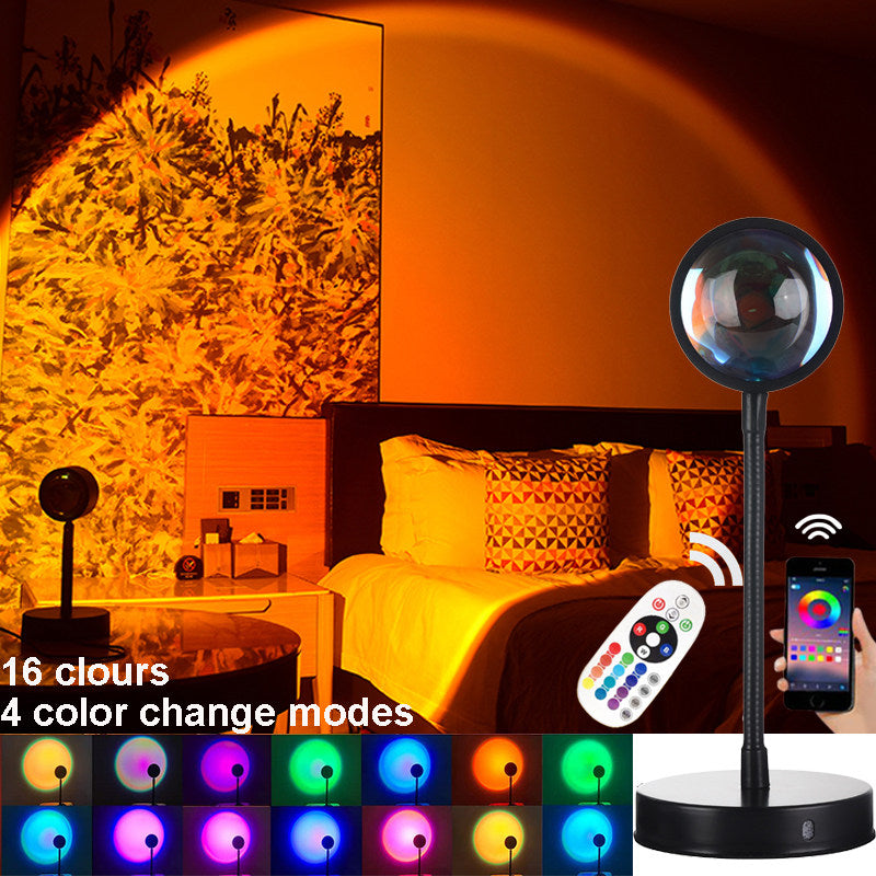 Multicolor Sunset LED Projector Light