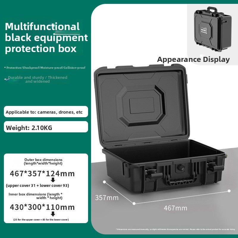 Durable Waterproof Plastic Protective Tool Case with Foam
