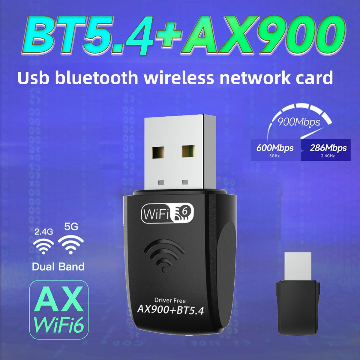 1300Mbps Dual-Band USB WiFi Adapter