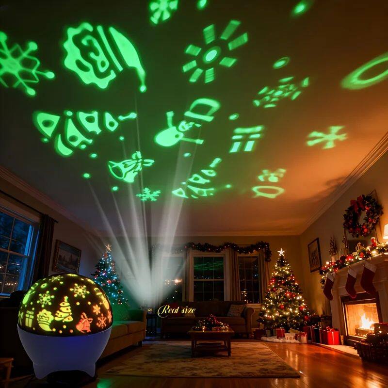 Christmas Holiday Pattern Projection Lamp