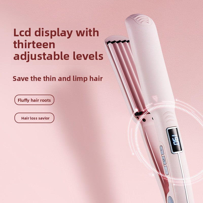 Temperature-Controlled Volumizing Hair Crimper