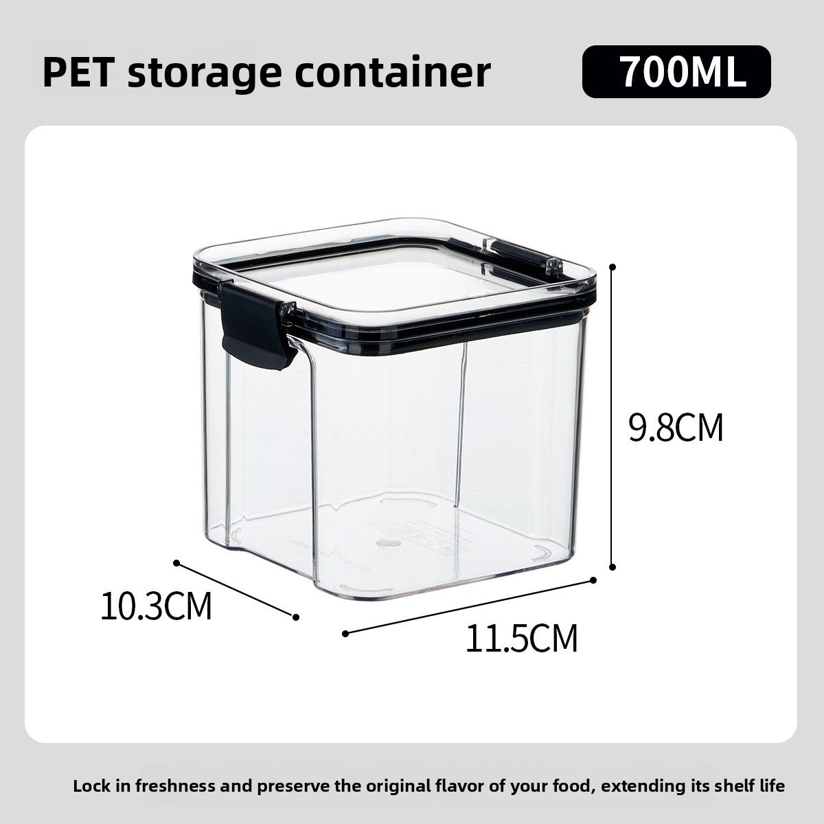 Airtight Plastic Food Storage Container