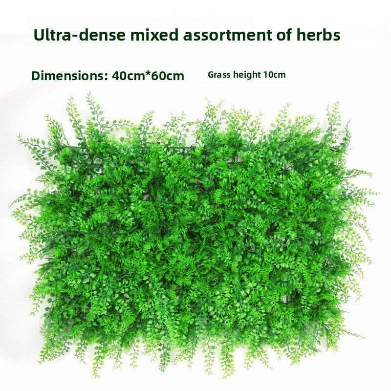 Artificial Green Plant Wall Panel