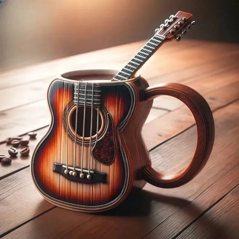 Instrument-Shaped Coffee Mug