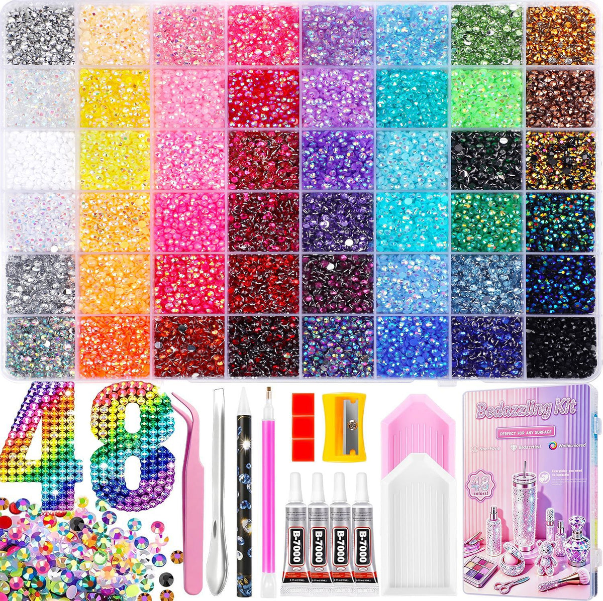 Resin Rhinestone Set