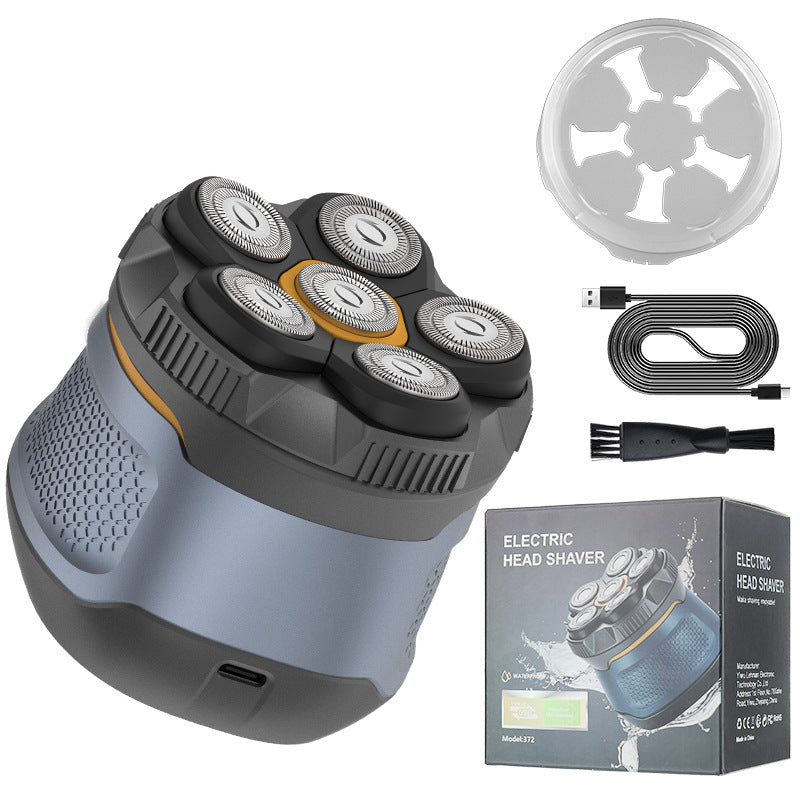 Six-Blade Electric Shaver Kit