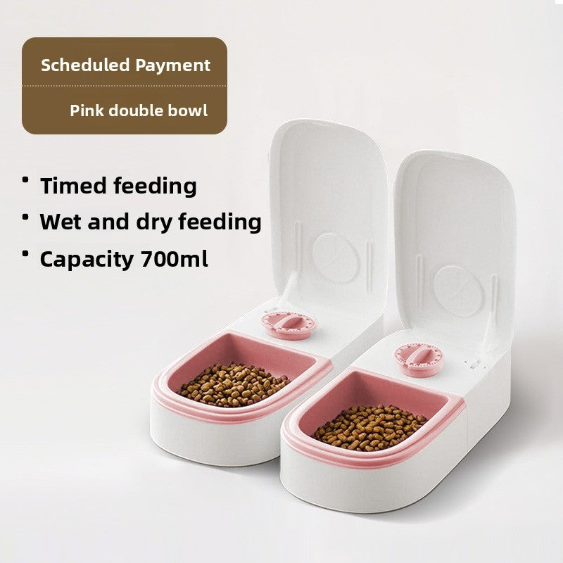 Pet intelligent automatic feeder