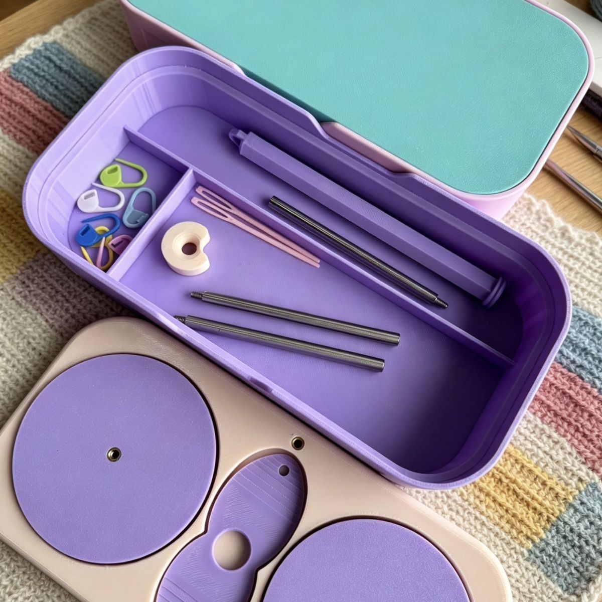 Multifunctional Crochet Tool Organizer