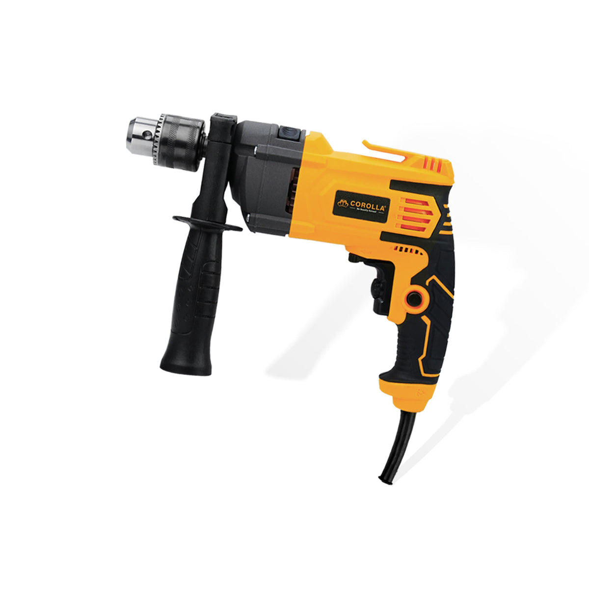 Electric Drill with Self-Locking Chuck and Adjustable Speed