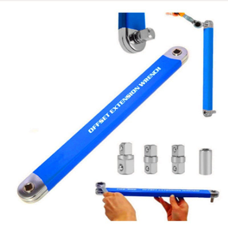 Adjustable Dual-head Ratchet Extension Wrench