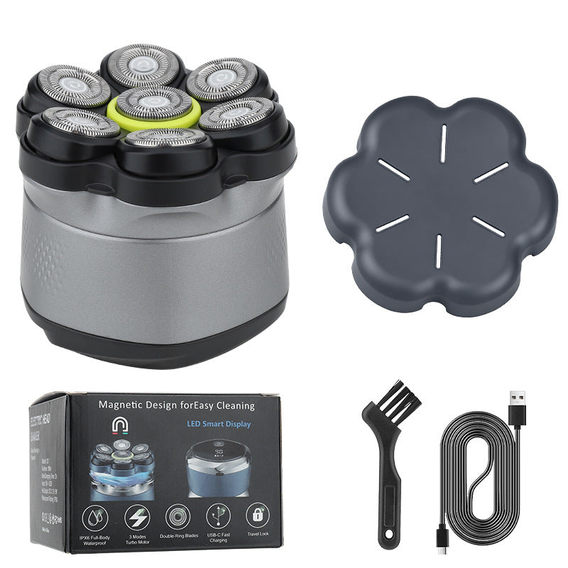 Six-Blade Electric Shaver Kit