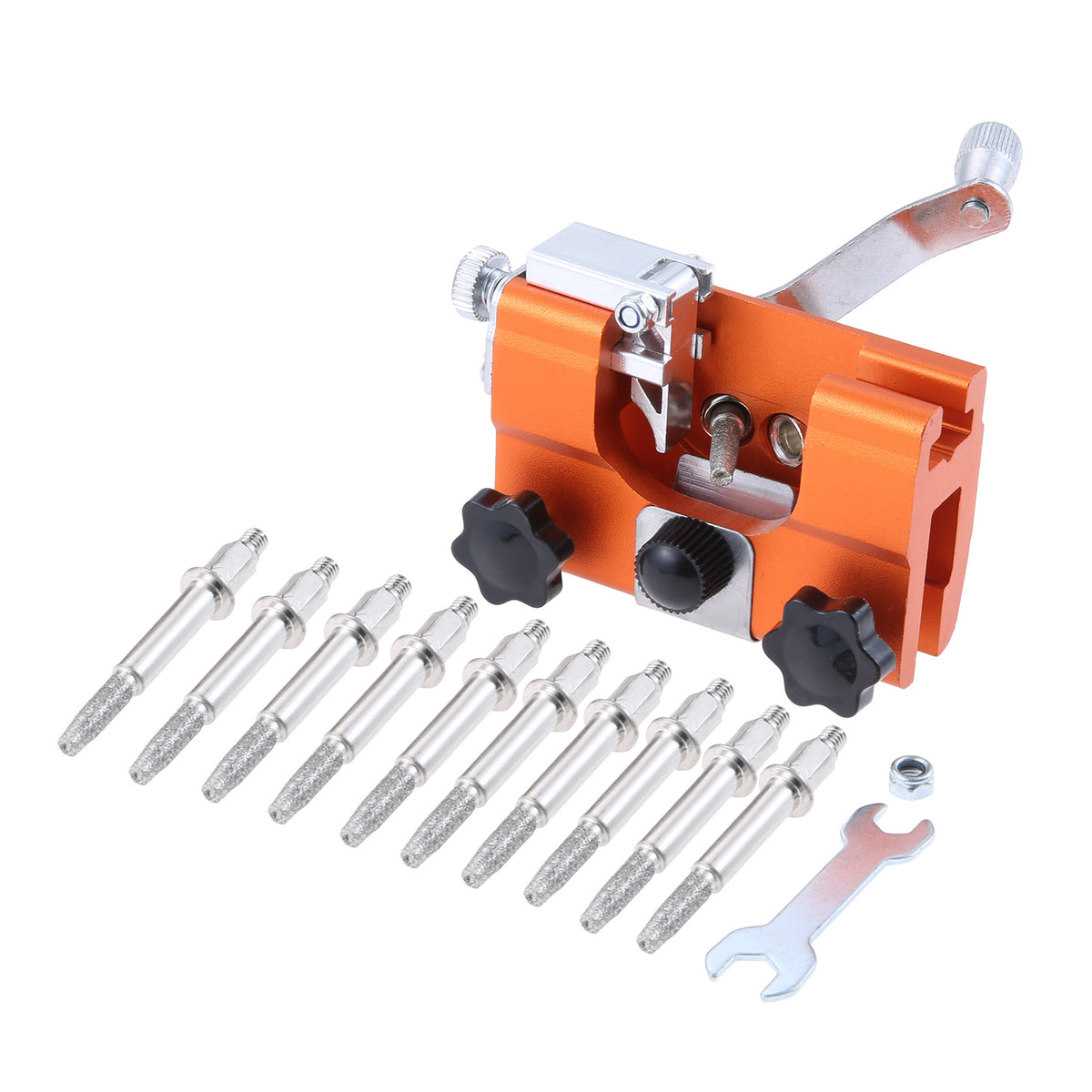 Portable Chain Saw Sharpener Tool