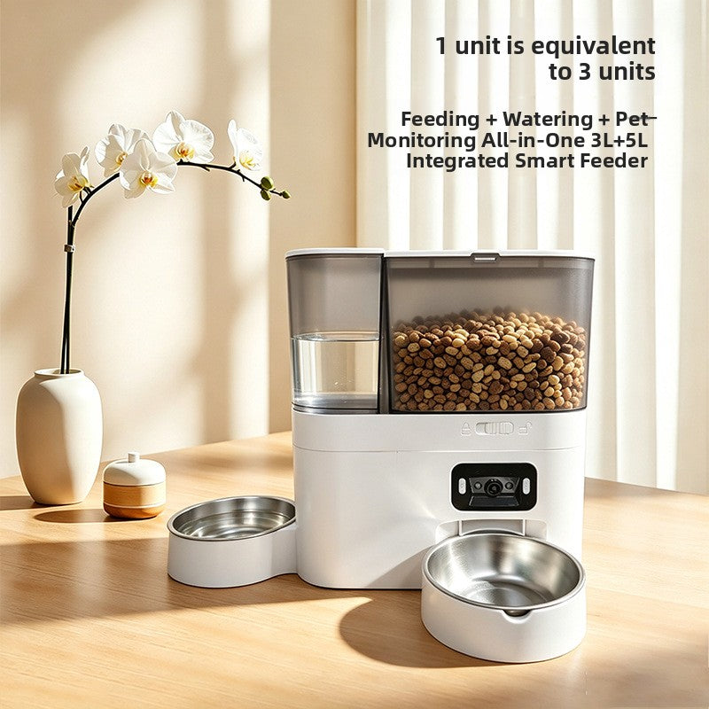 Cat Automatic Feeder and Water Dispenser