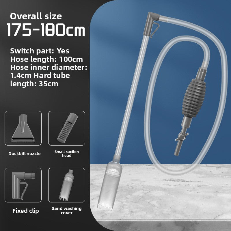 Manual Aquarium Siphon Cleaner