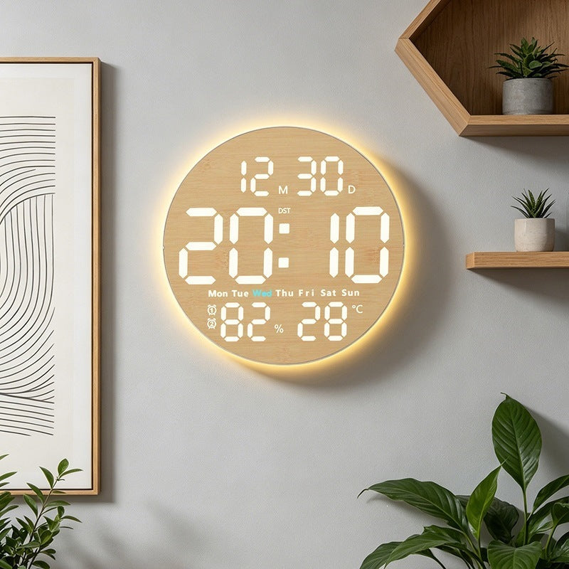 LED Digital Wall Clock
