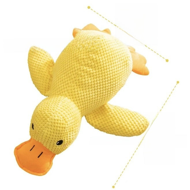 Pet dog plush sound-making toy