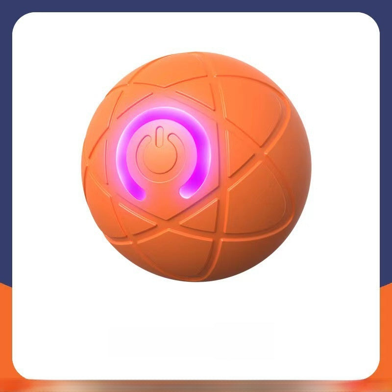 Interactive Self-Rolling Dog Toy