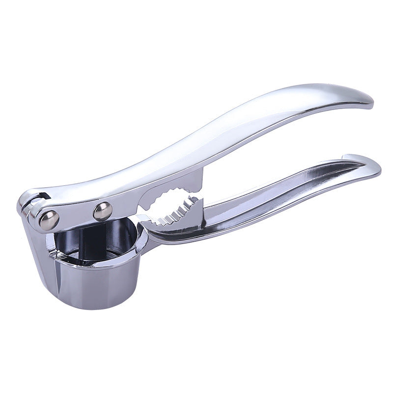 Manual Zinc Alloy Garlic Press Multifunctional Kitchen Tool