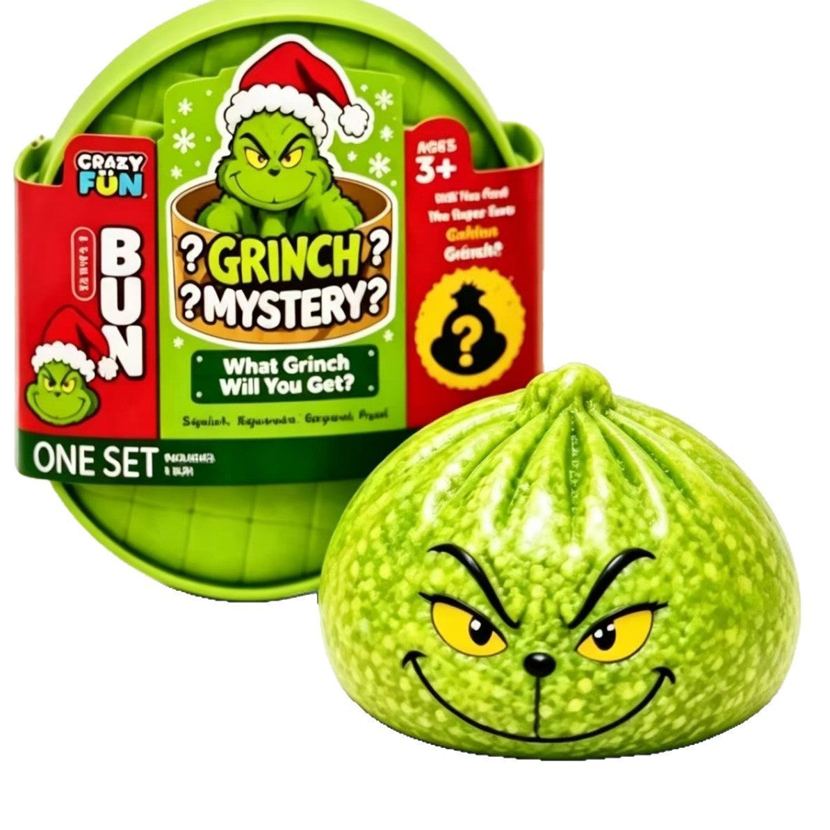 Grinch Christmas Squishy Stress Relief Toy